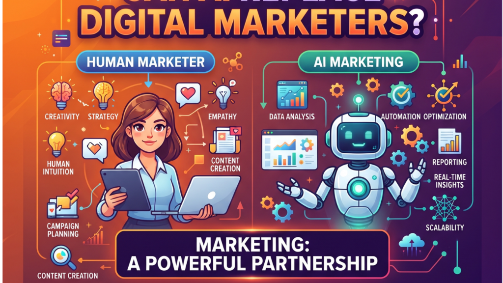 Can AI Replace Digital Marketers