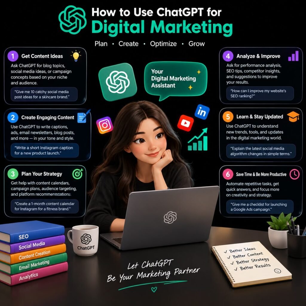 How to Use ChatGPT for Digital Marketing
